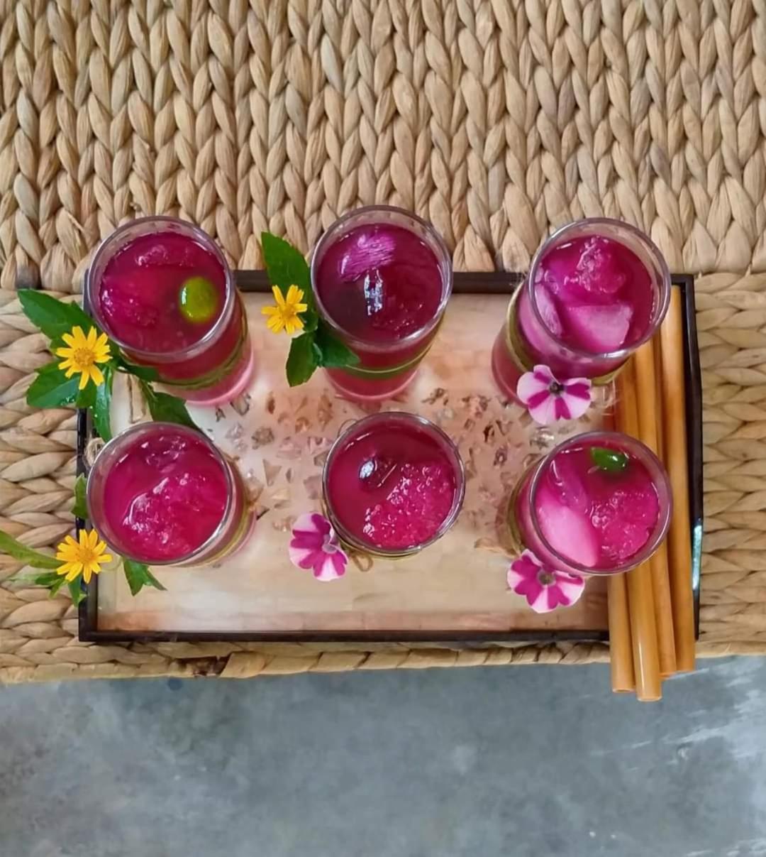 Golden Lotus Spa & Homestay Ap Thien Phuoc Eksteriør billede