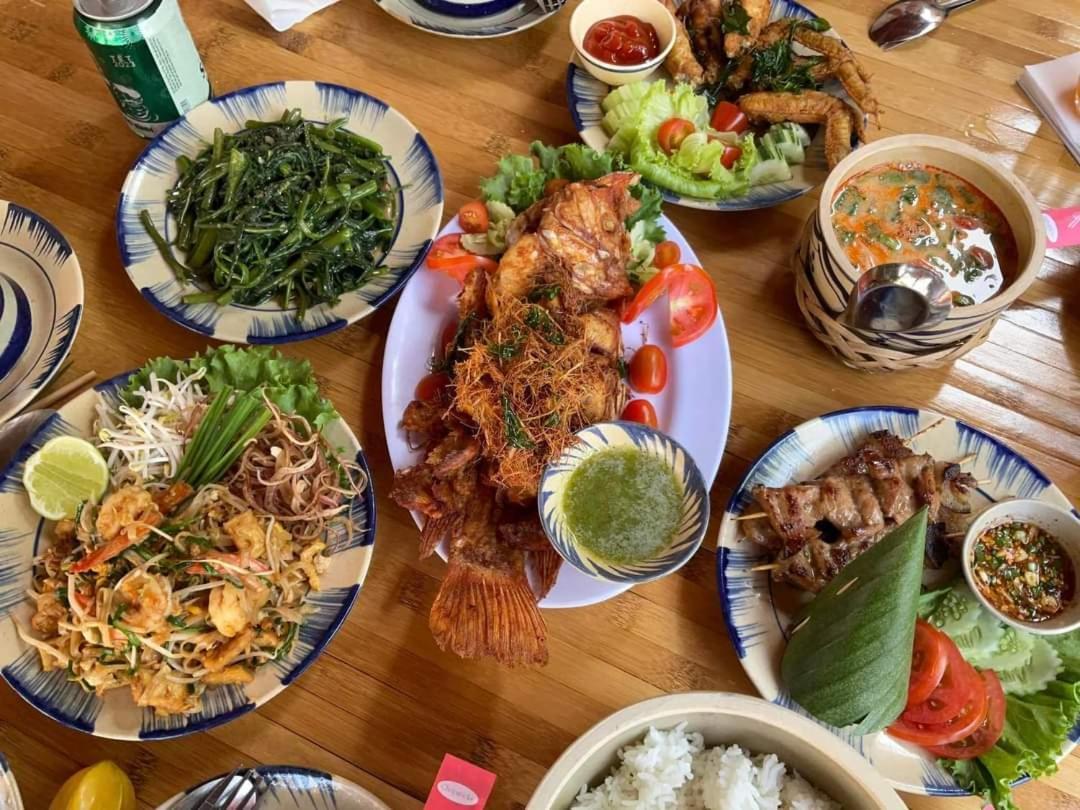 Golden Lotus Spa & Homestay Ap Thien Phuoc Eksteriør billede